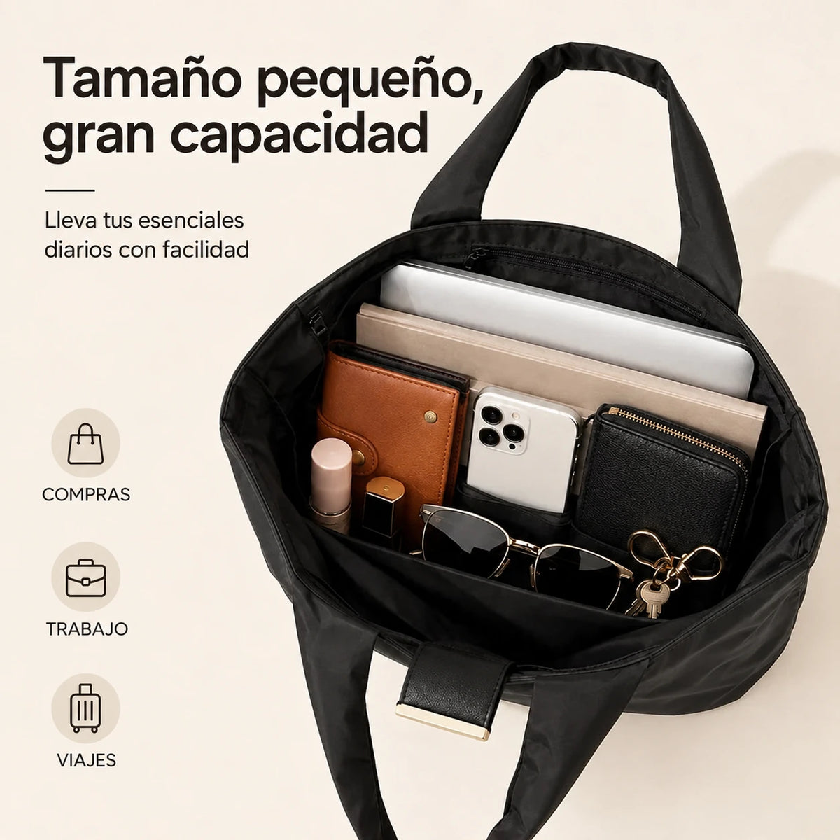 Bolso Hobo Multifuncional – Elegancia y Comodidad