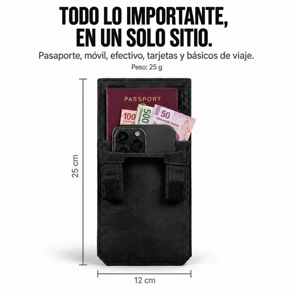 CARTERA PORTÁTIL ANTIRROBO