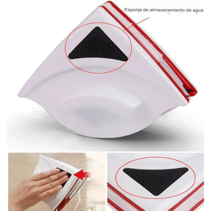 Limpiador Magnético Premium para Ventanas