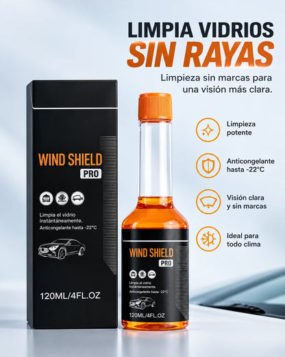 Limpiador de Parabrisas WIND SHIELD PRO | Claridad y Limpieza Profesional